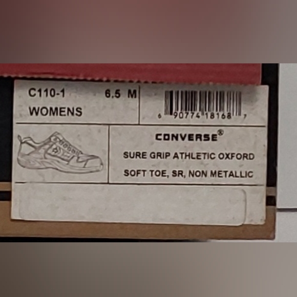 NIB CONVERSE Women's Work Shoes SIZE: 6.5 MEDIUM - Picture 7 of 8